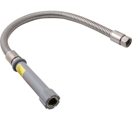 T&S Brass Hose (24", S/S) B-0024-H